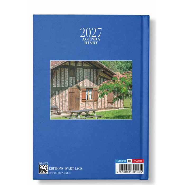 Agenda de poche 2027 papier  Les Landes Phare