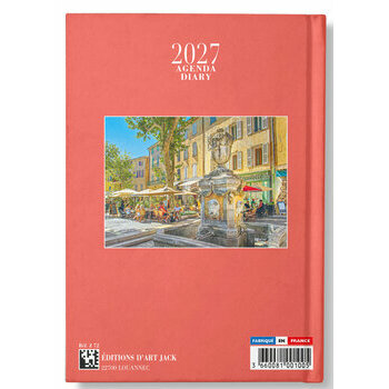  Agenda de poche Provence Champ de Lavande 2027