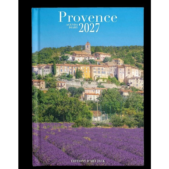 Agenda de poche 2027 Champ Lavande Provence