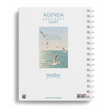 Agenda Spirale Vacances Pauline Launay 2027
