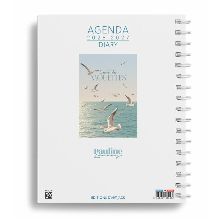 Agenda Spirale Vacances Pauline Launay 2027 Agenda 2027 DESSIN