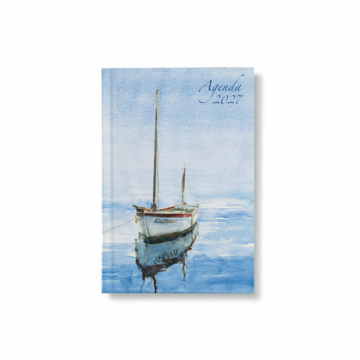 Agenda Bateaux 2027 aquarelle vanderbergue