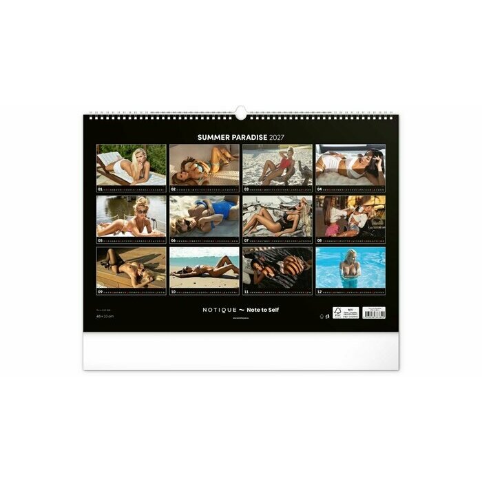 Maxi Calendrier 2027 Femme Sexy Bikini Maxi Calendrier 2027 Femme Sexy Bikini