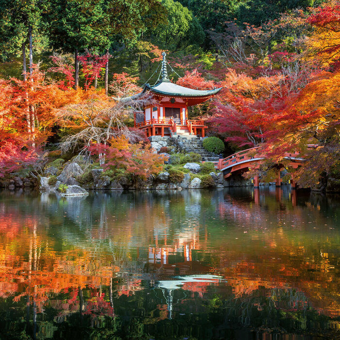 Calendrier Jardin Japonais Papier 2027