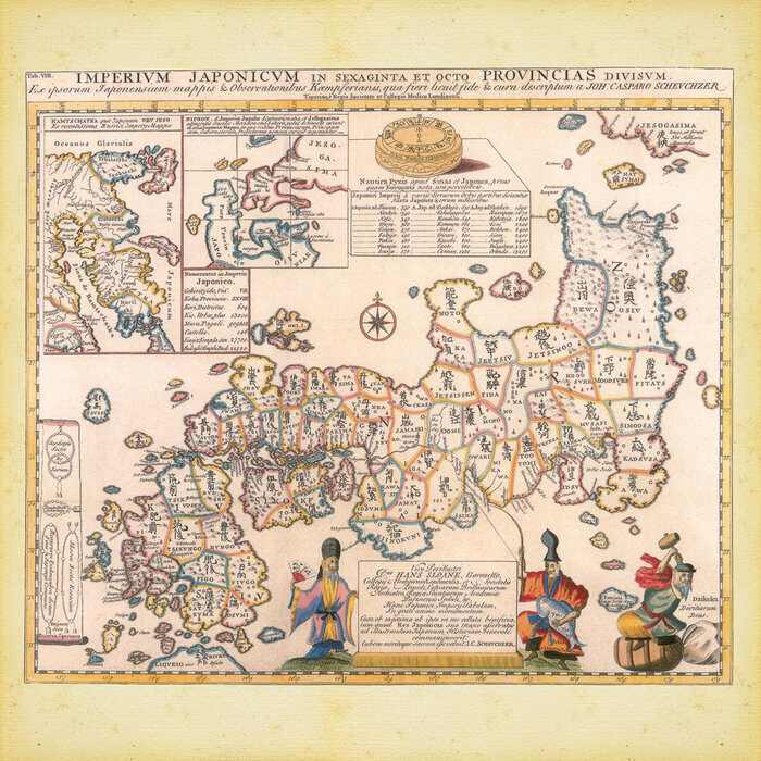 Calendrier 2027 Carte g�o vintage