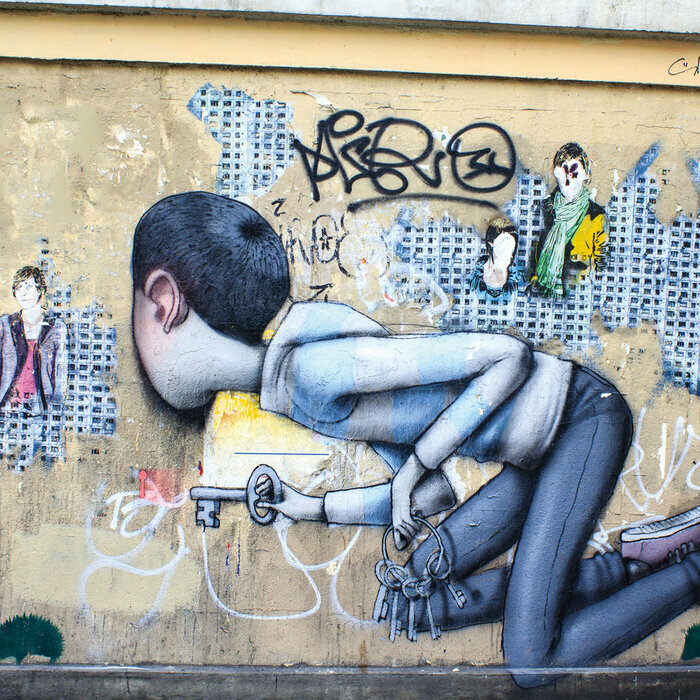 Calendrier Art urbain 2027 Banksy