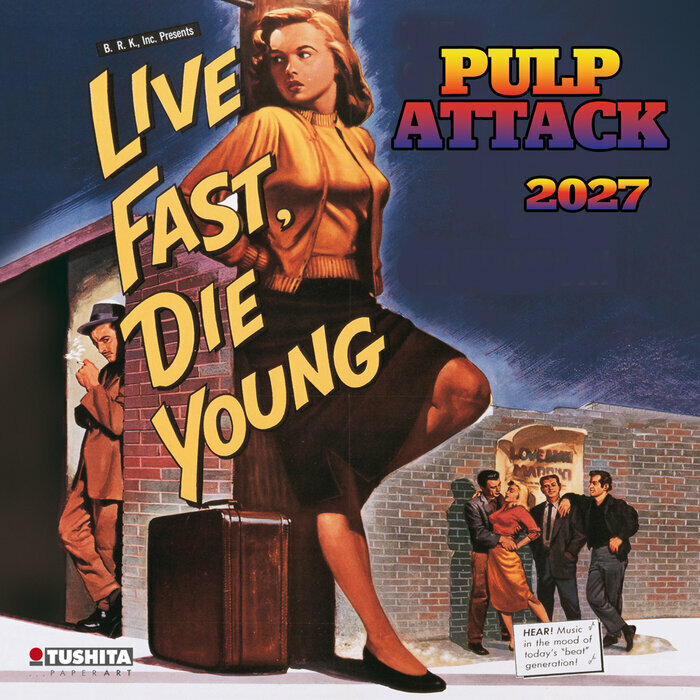 Calendrier Mural Retro 2027