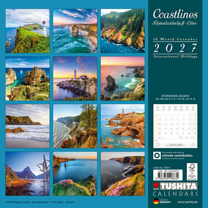 Calendrier 2027 Littoral