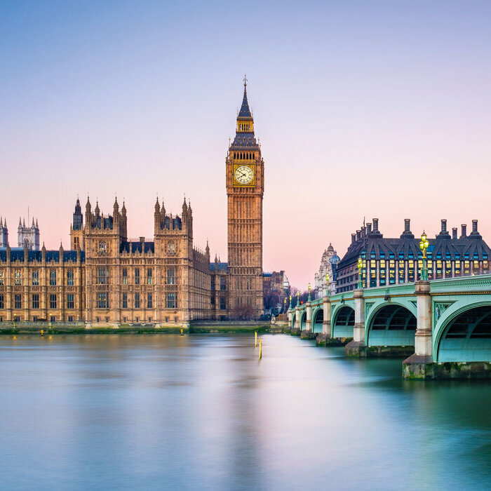 Calendrier Mural 2027 Londres sunset 