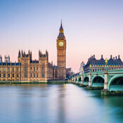 Calendrier Mural 2027 Londres sunset 