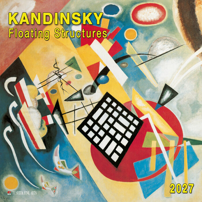 Calendrier Mural 2027 Kandinsky Structure Flottante