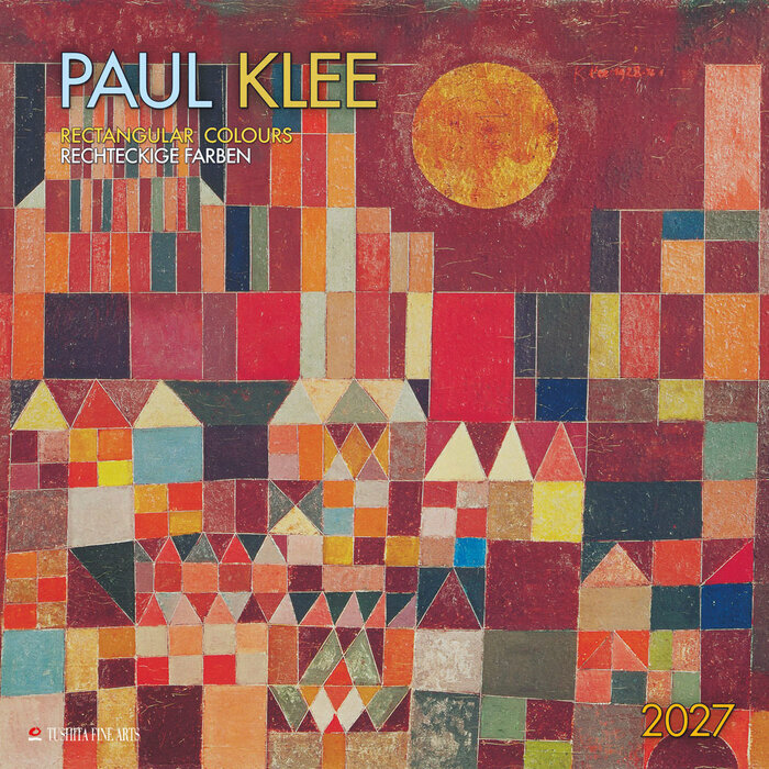 Calendrier 2027 Paul Klee Rectangles Couleurs Calendrier Papier Paul Klee 2026