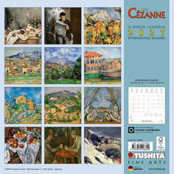 Calendrier 2027 Paul C&eacute;zanne
