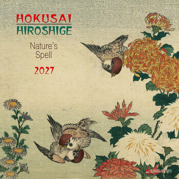 Calendrier 2027 Hokusai Hiroshige Nature Art Japonais