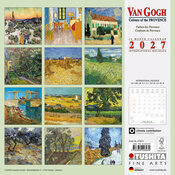 Calendrier Papier 2027 Provence Van Gogh Lavande