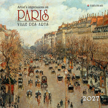 Calendrier 2027 Paris Ville des Arts Impressionniste
