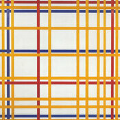 Calendrier 2027 Mondrian papier