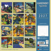 Calendrier Papier 2027 Kandinksy Figuratif