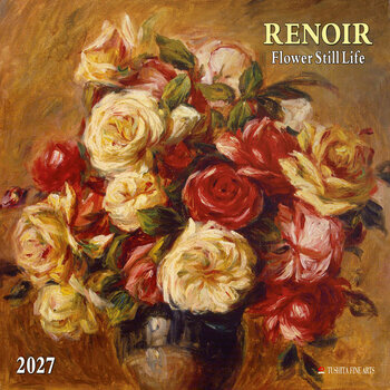 Calendrier 2027 Bouquets de Fleurs par Auguste Renoir