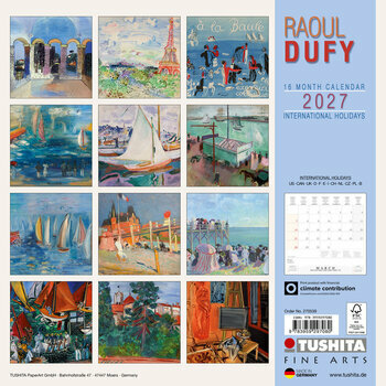 Calendrier 2027 Raoul Dufy Fauviste