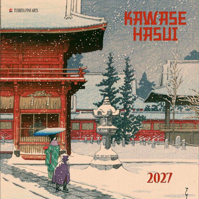 Calendrier Mural 2027 Kawase Hasui Art Japonais