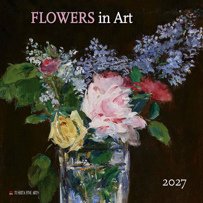 Calendrier Mural 2027 Fleurs dans l'Art