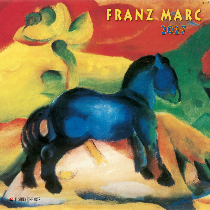 Calendrier Mural 2027  Franz Marc Expressionniste