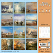 Calendrier mural 2027 William Turner Romantisme