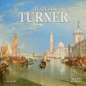 Calendrier 2027 papier William Turner Romantisme
