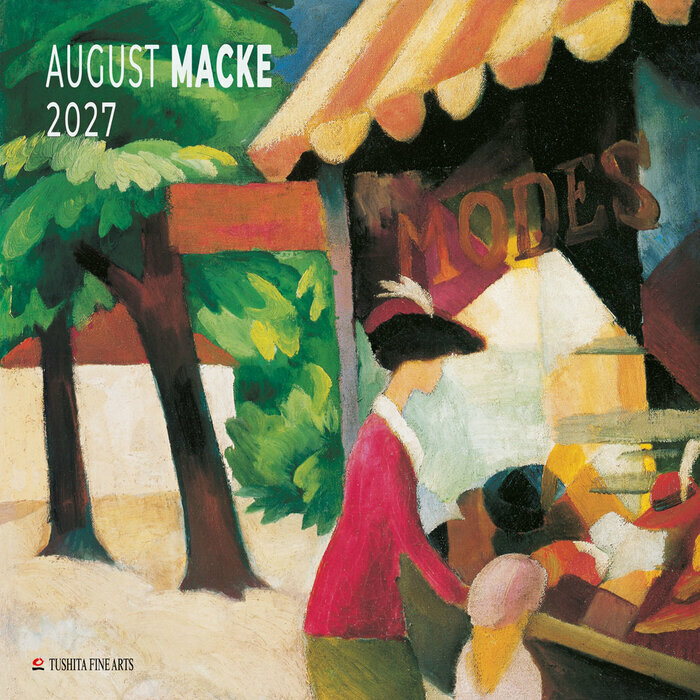 Calendrier 2027 papier August Macke