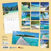 Calendrier Papier 2027 Iles tropicales