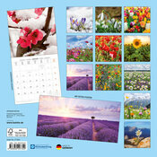 Calendrier Papier 2027 Fleurs Tulipes