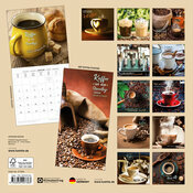 Calendrier Papier 2027 Caf� Capuccino