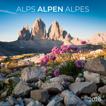 Calendrier 2027 Alpes Montagne avec Poster Offert