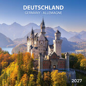 Calendrier 2027 Allemagne avec Poster Offert Calendrier Papier Allemagne 2027