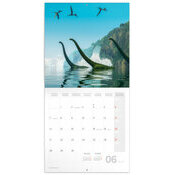 Calendrier papier 2027 Pr�histoire et Dinosaure