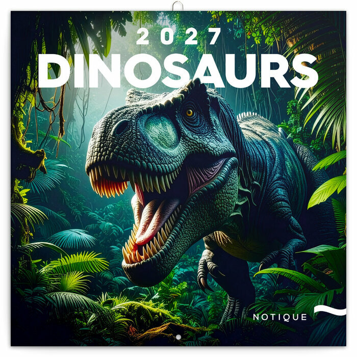 Calendrier Mural 2027 Pr�histoire et Dinosaures