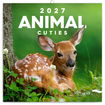 Calendrier 2027 Animaux Cutes