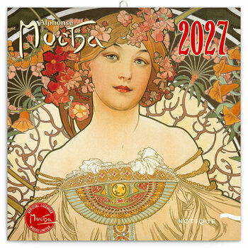 Calendrier 2027 Art Alphonse Mucha Exclusif