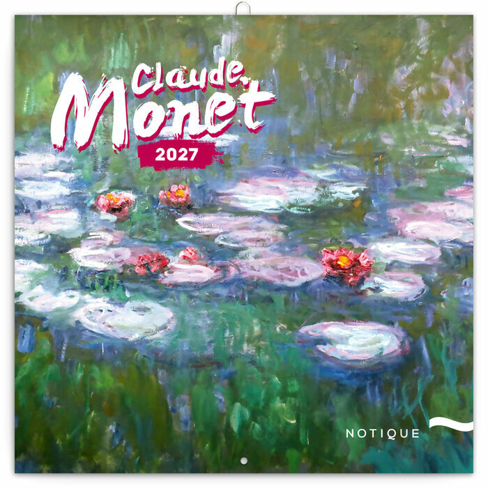 Calendrier Mural 2027 Art Claude Monet