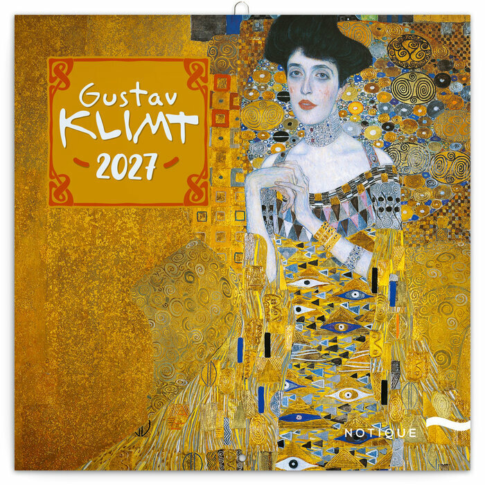 Calendrier Mural 2027 Art Gustav Klimt