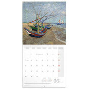 Calendrier 2027 Art Vincent Van Go