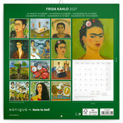 Calendrier papier 2027 Art Frida Kahlo
