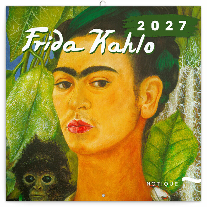 Calendrier 2027 mural Art Frida Kahlo