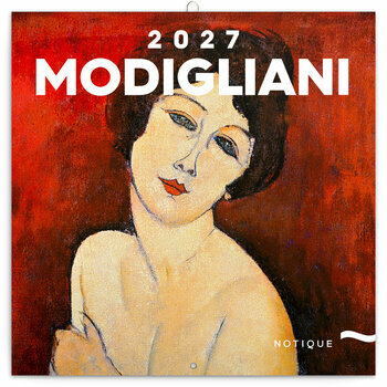 Calendrier 2027 Art Amad&eacute;o Modigliani