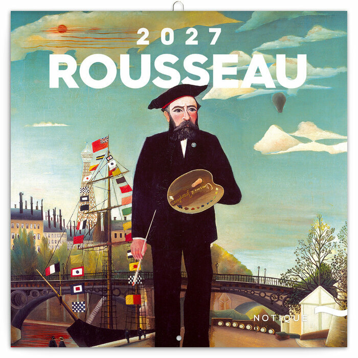 Calendrier Mural 2027 Art Henri Rousseau