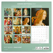 Calendrier  2027 Art Sandro Botticelli