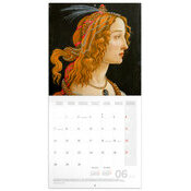 Calendrier 2027 Art Sandro Botticelli