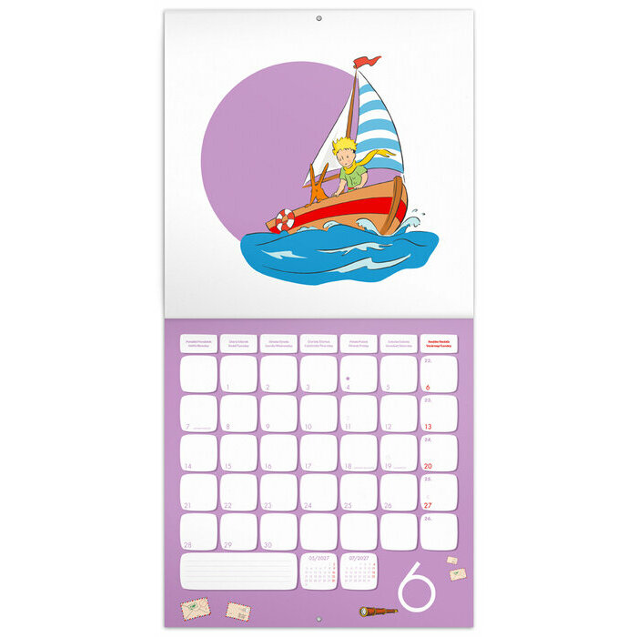Calendrier 2027 Le Petit Prince Saint Exup�ry