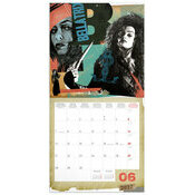 Calendrier mural 2026 Illustrations mural 2026 Harry Potter Magicien
